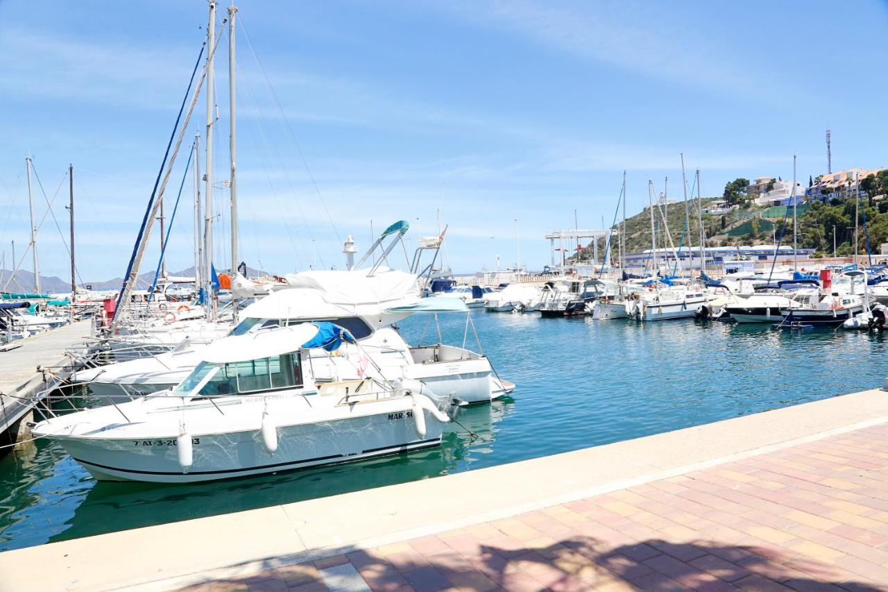 Apartamento A Pie De Playa Del Puerto De Mazarron. Eksteriør billede
