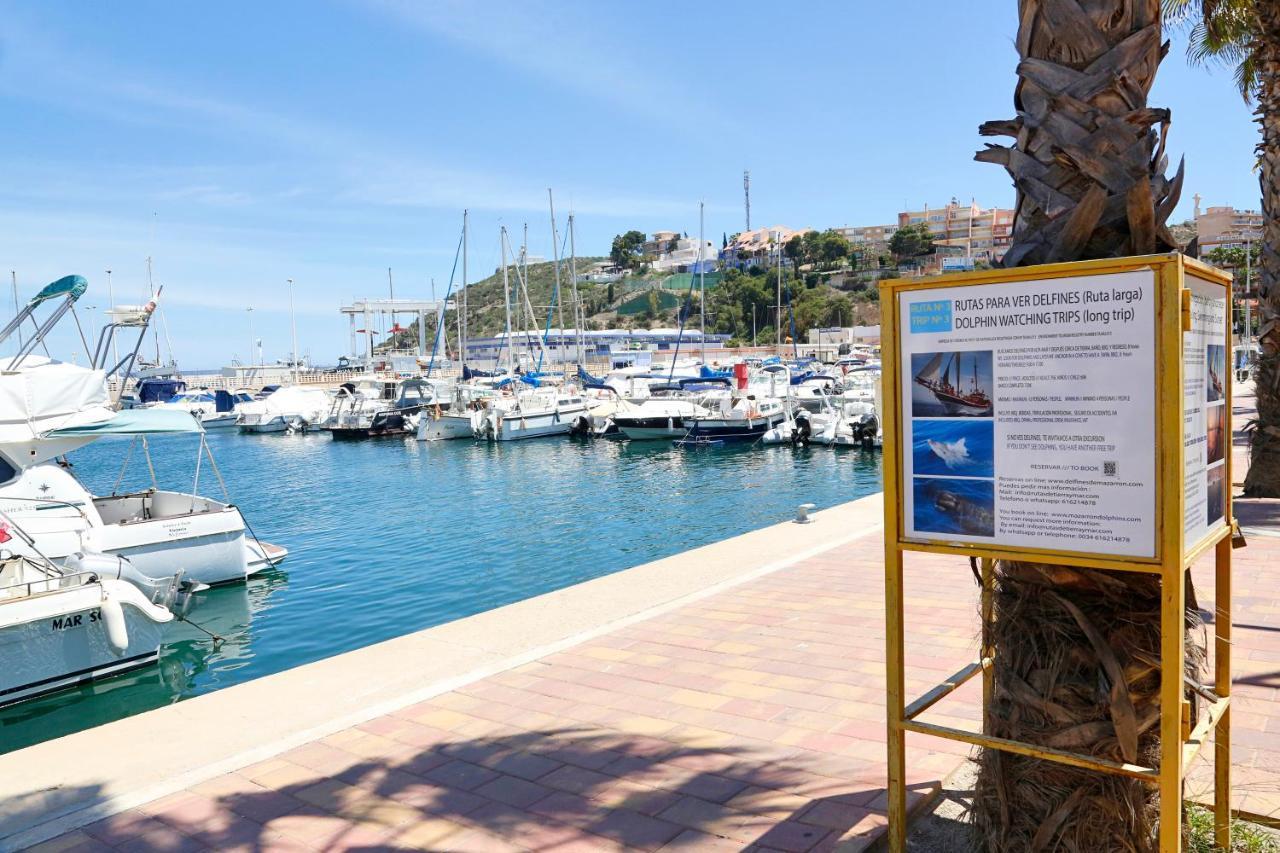 Apartamento A Pie De Playa Del Puerto De Mazarron. Eksteriør billede